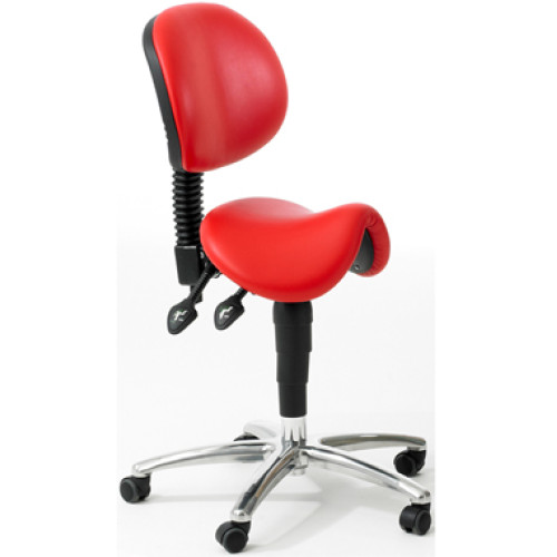 Saddle Seat with Backrest